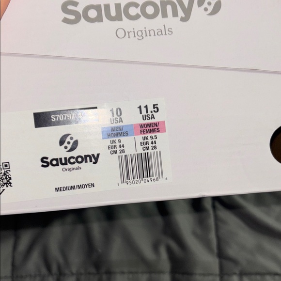 Saucony White mens saucony Sneakers size 10 - Picture 5 of 5